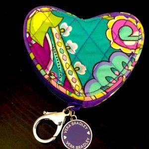 Vera Bradley Heart Coin Purse